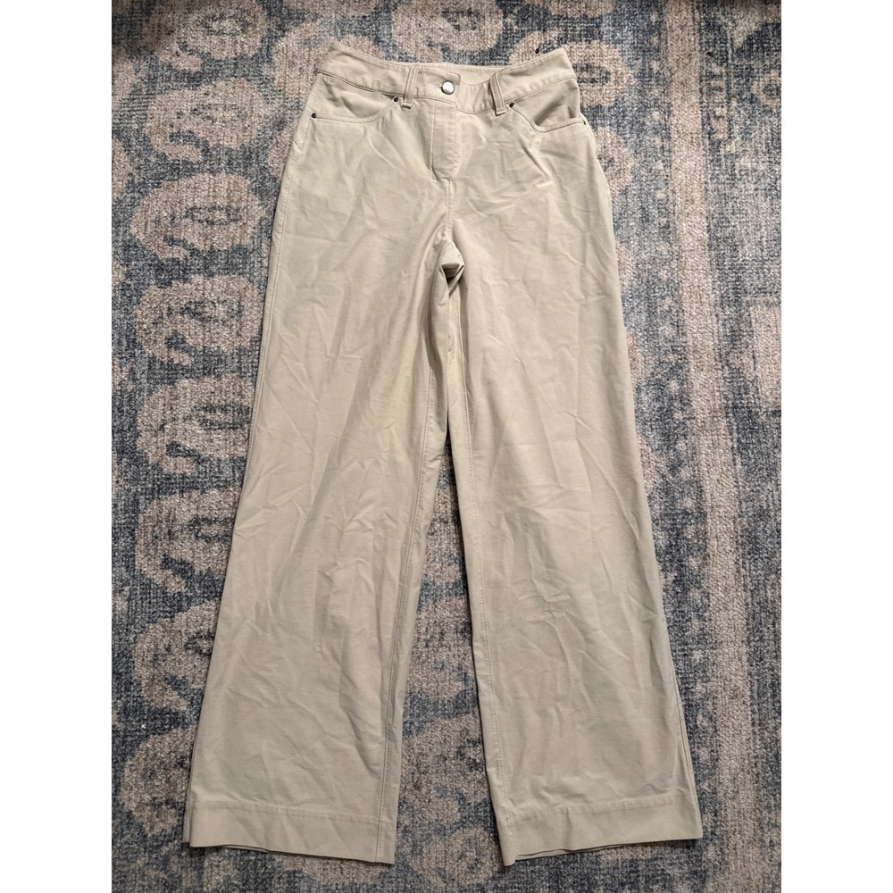 Lululemon City Sleek 5 Pocket Wide-Leg High-Rise Pant *Light Utilitech Size 25